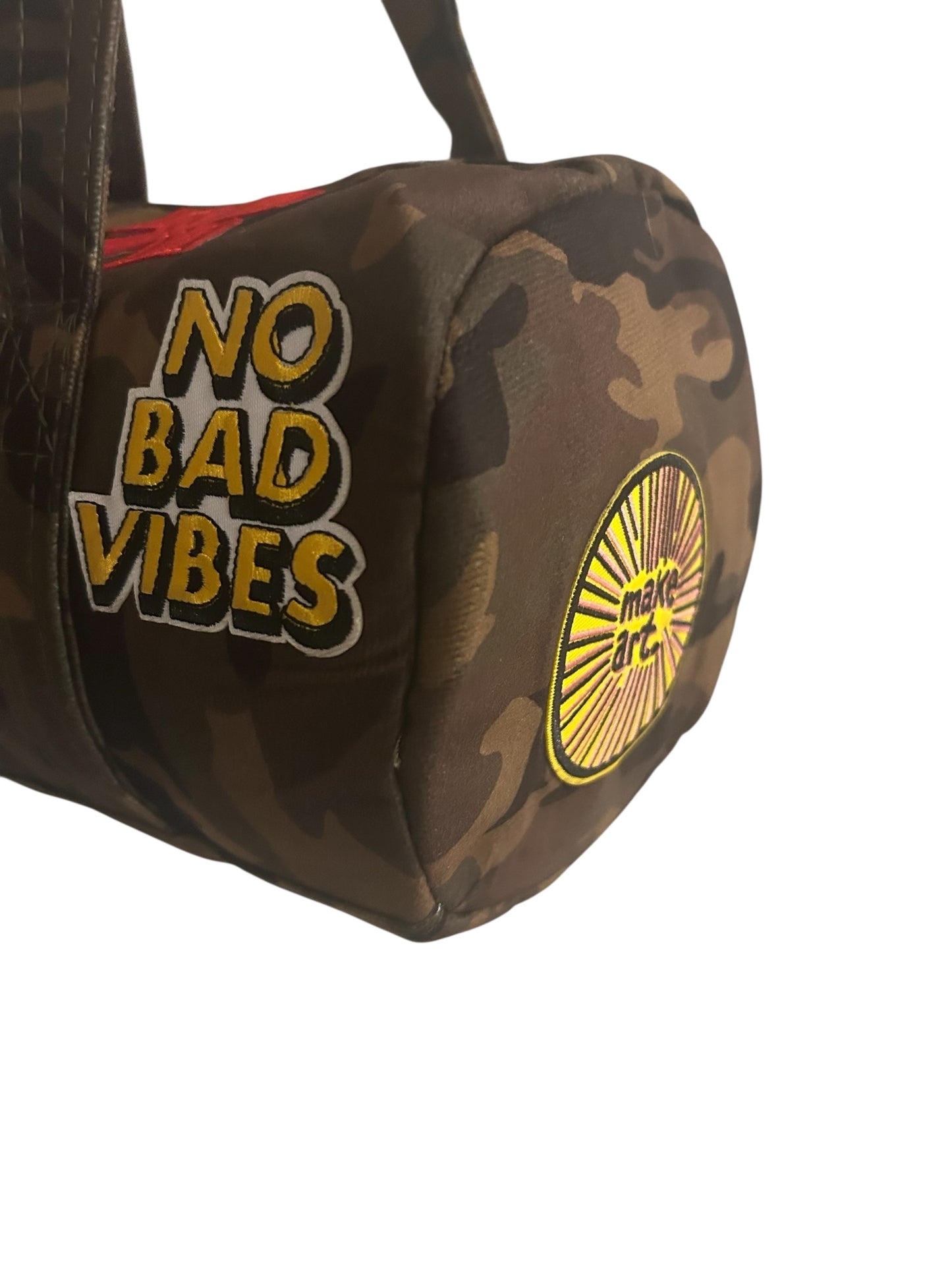 Junk Camo Barrel Purse - Yellow Cab NYC Edition