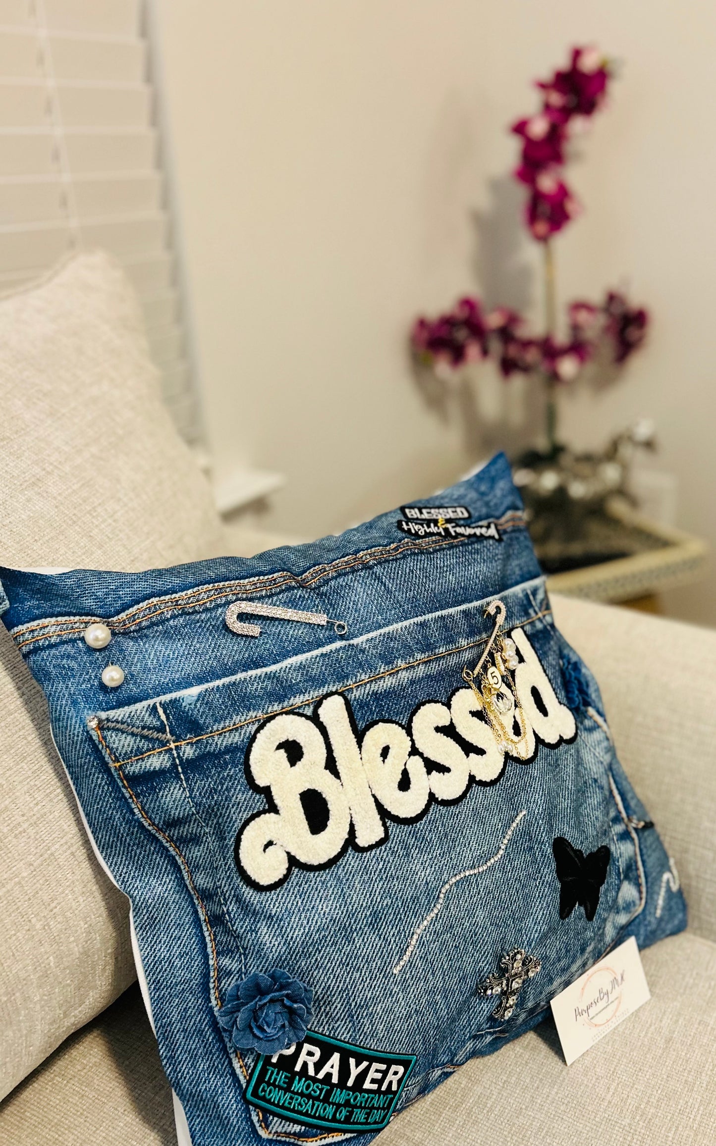 So So Blessed Junk Pillow