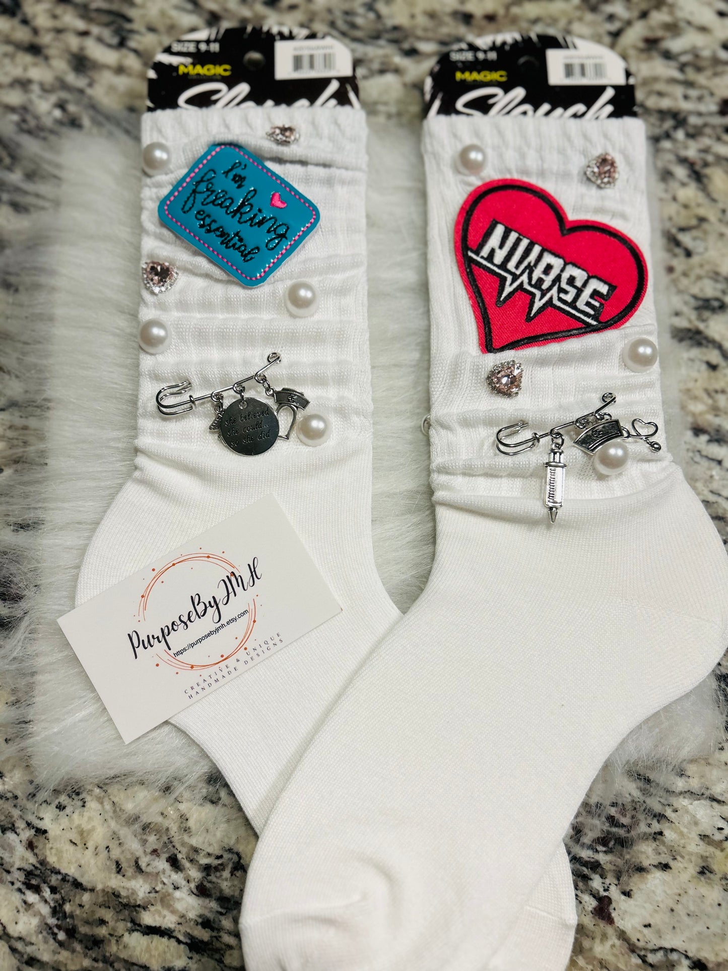 Nurse Junk Socks