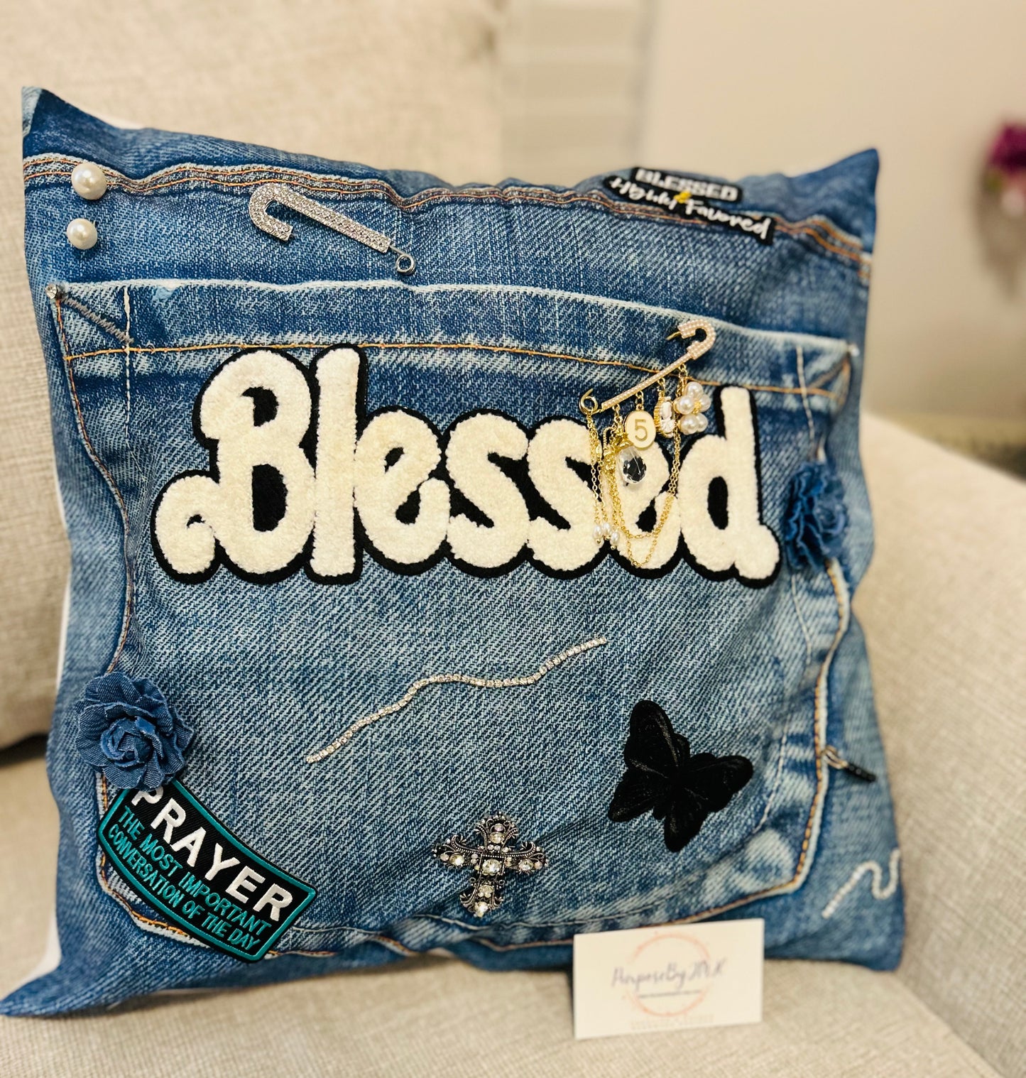 So So Blessed Junk Pillow