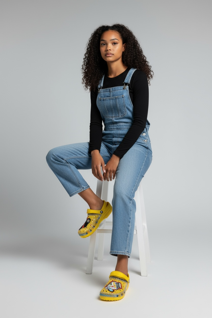 Nurse Crocs - Yellow w9 - Ready to Ship