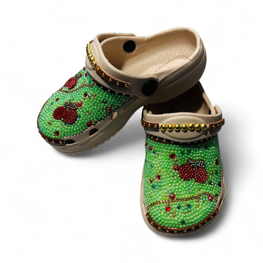 Toddler Size 9/10 Inspired Croc - Oh So Cherry