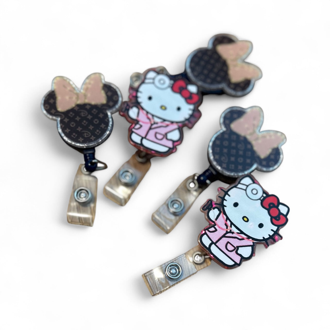ID Badge Reels - HK (healthcare) or Minnie (designer inspired)