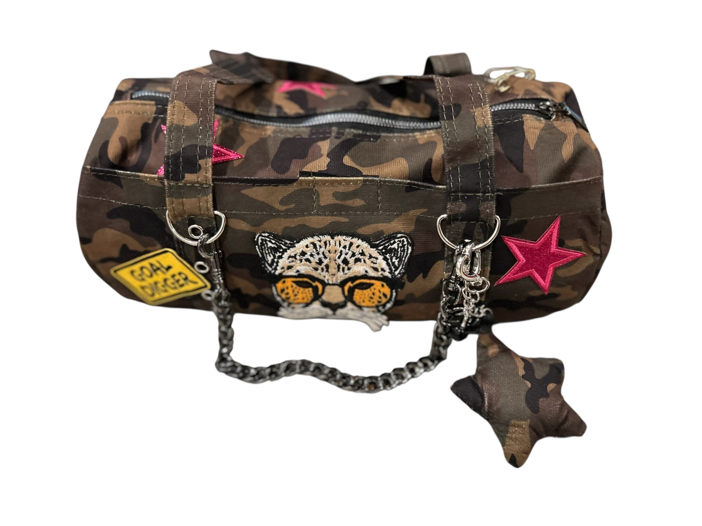 Junk Camo Barrel Purse - Posh Junk’d